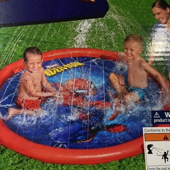 Marvel Spider-Man Splash Pad 65 inches NEW summer fun in the sun ☀️ - Picture 2 of 5